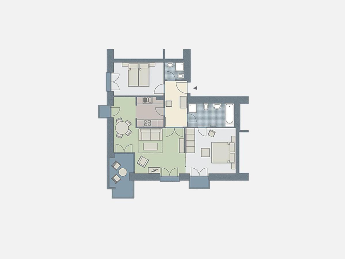 Kaiservillen Heringsdorf - Ferienwohnung Mit 2 Schlafzimmern Und Balkon D202 Exterior foto